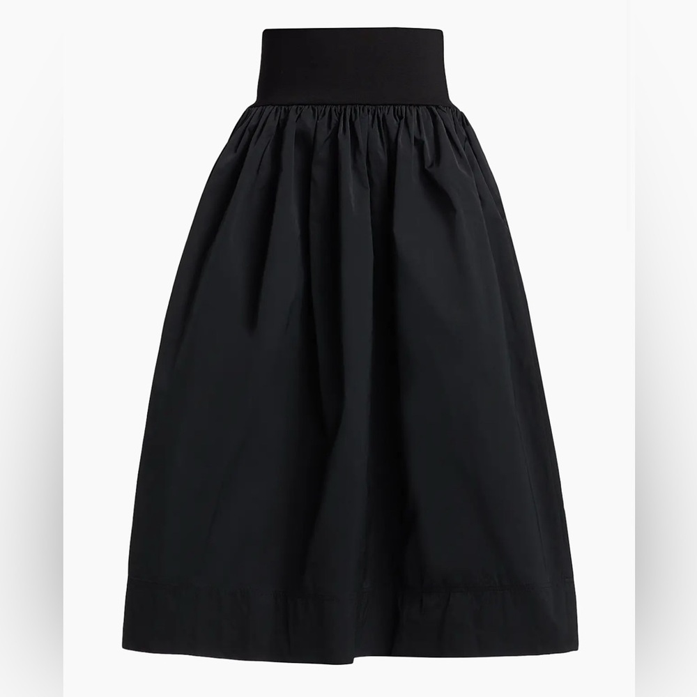 A.L.C. $595 Jackie Elasticized-Waist Midi-Skirt
